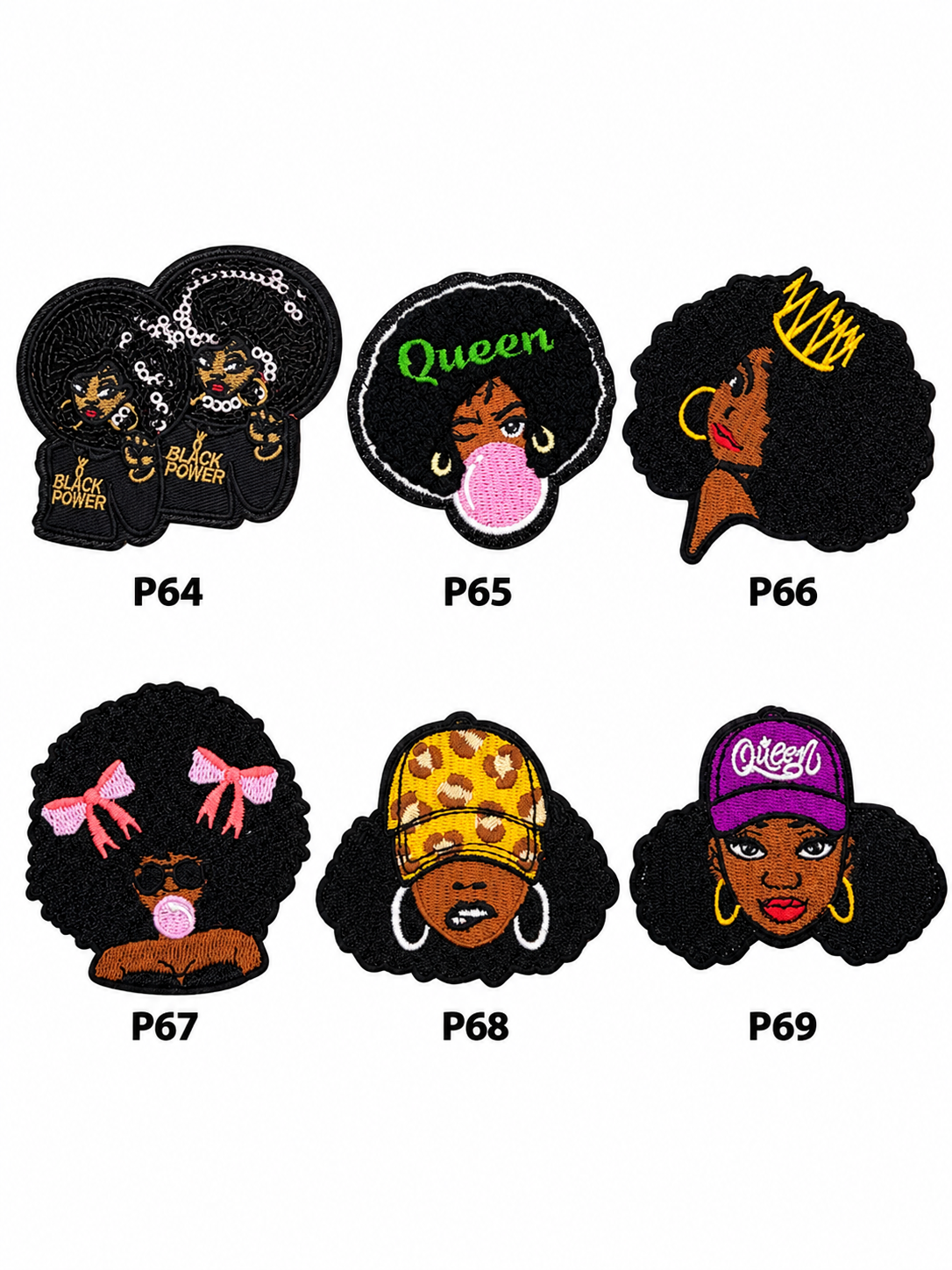 Small Personality Patches – P1 Series