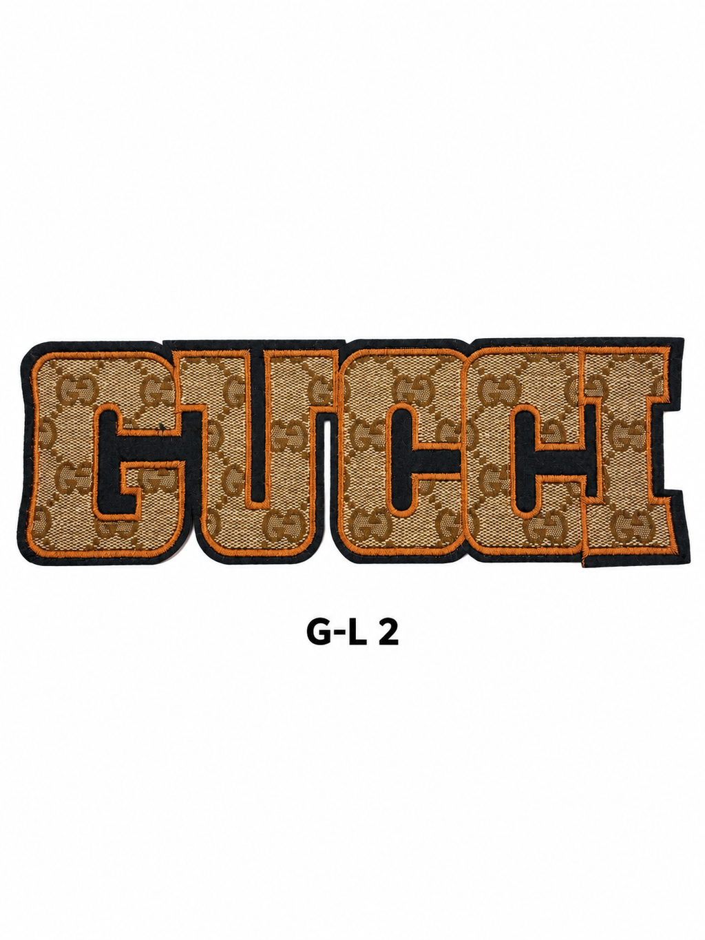 Large Designer-Inspired Embroidered Patches – G Series