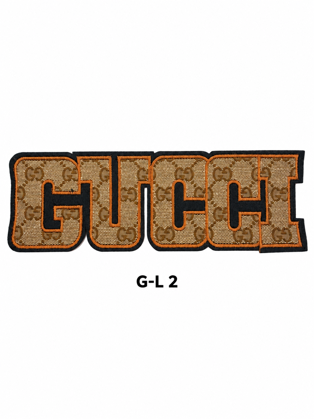 Large Designer-Inspired Embroidered Patches – G Series