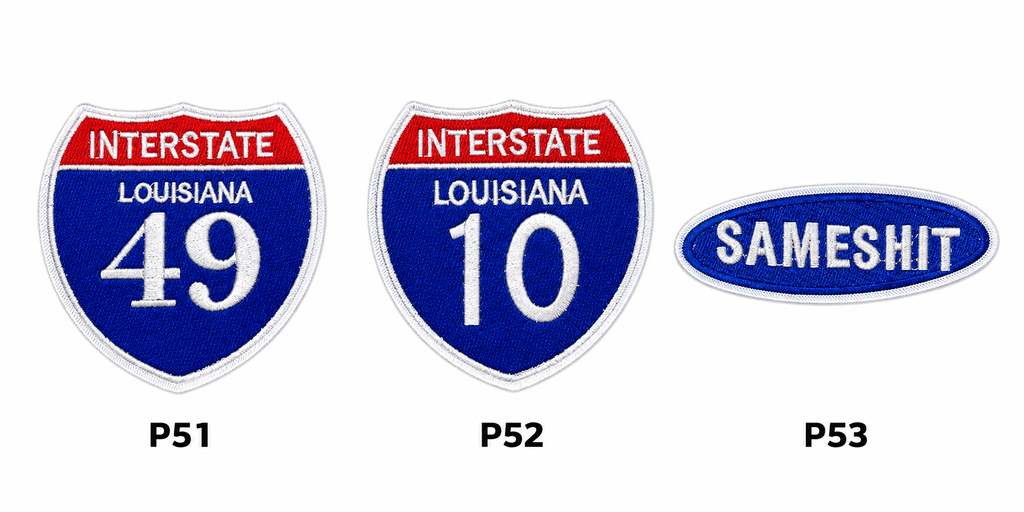 Small Personality Patches – P1 Series