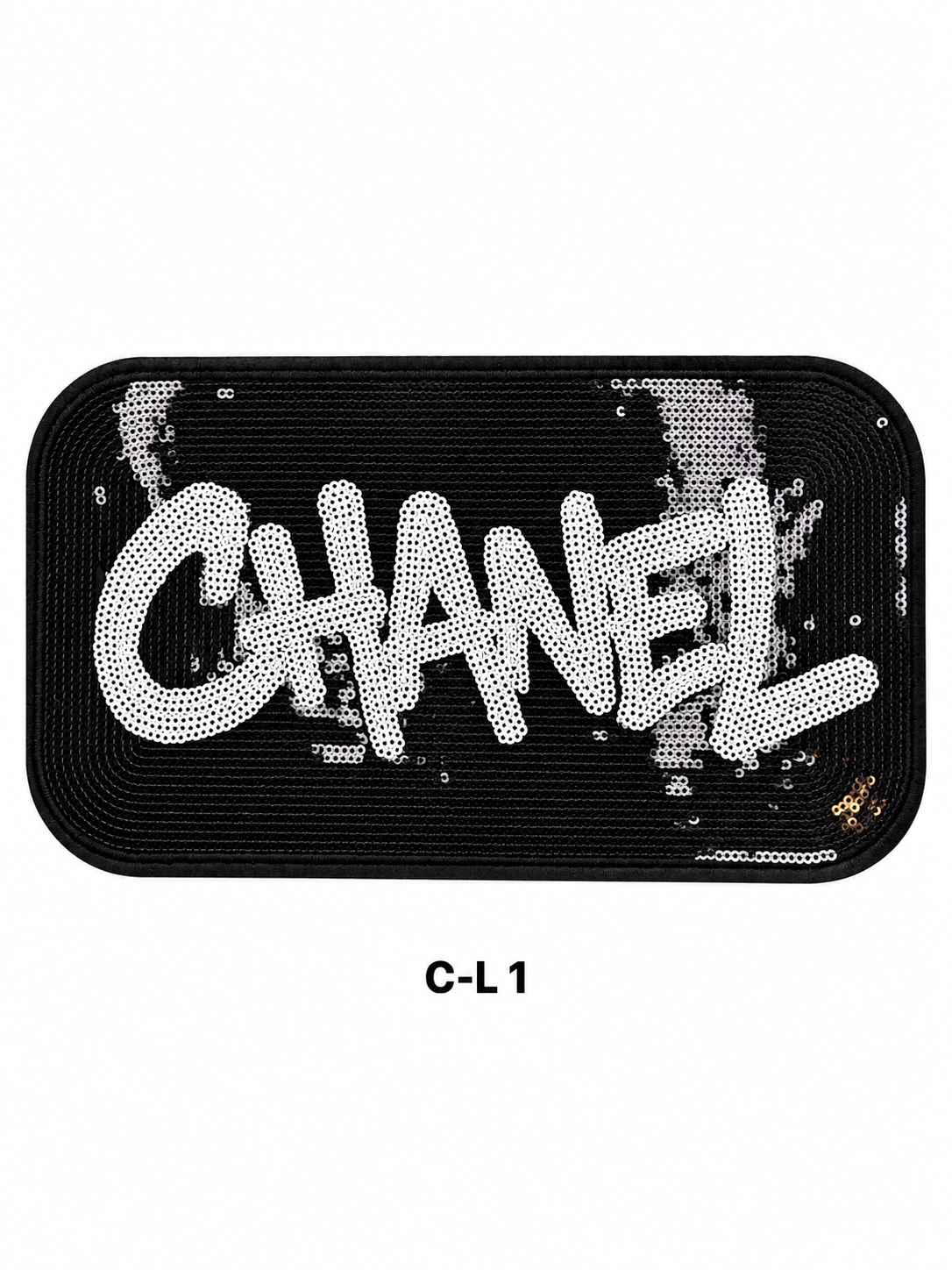 Large Designer-Inspired Embroidered Patches – C Series