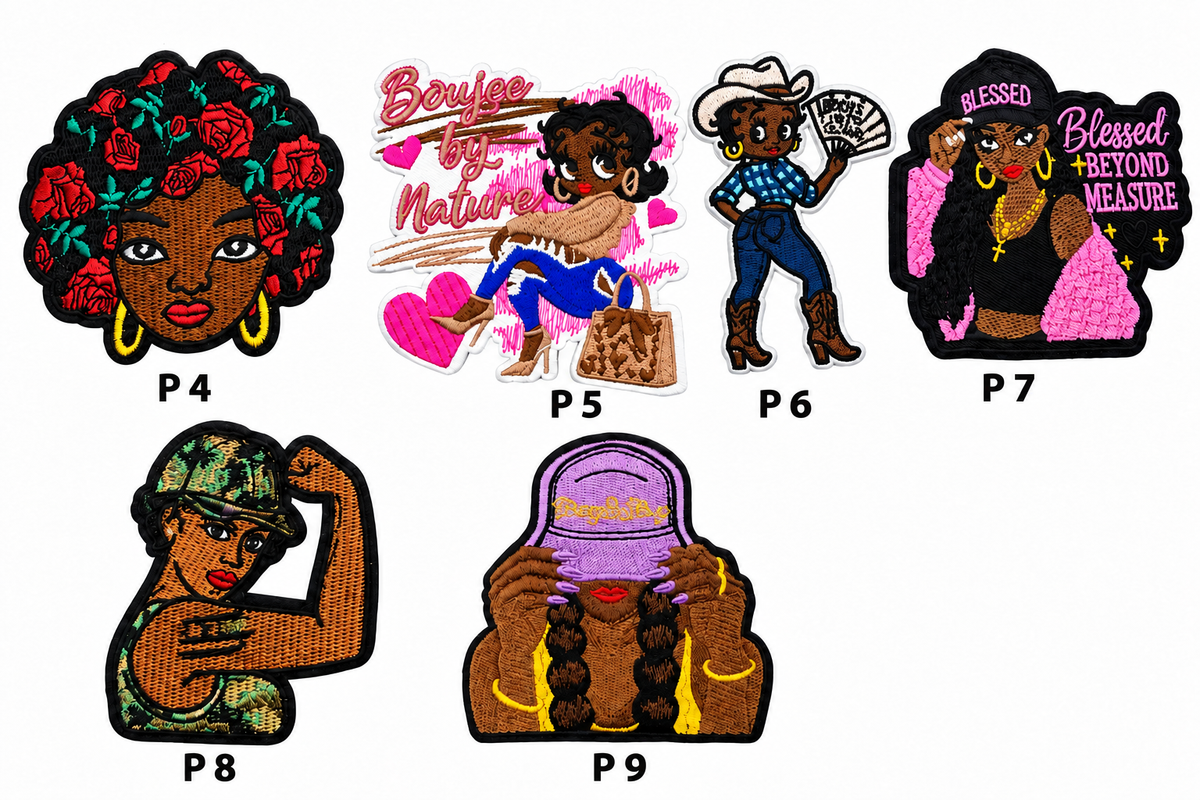 Small Personality Patches – P1 Series