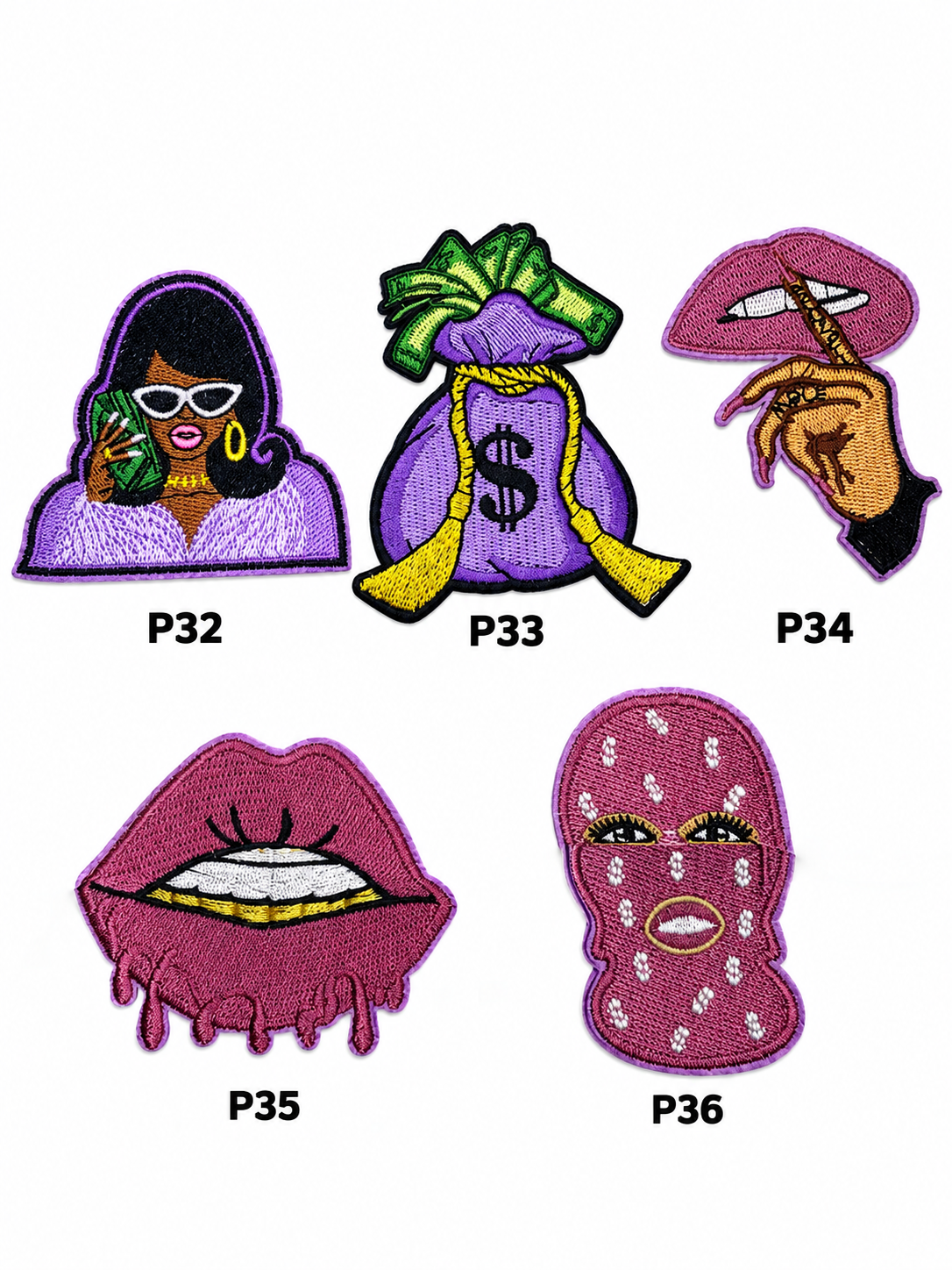 Small Personality Patches – P1 Series