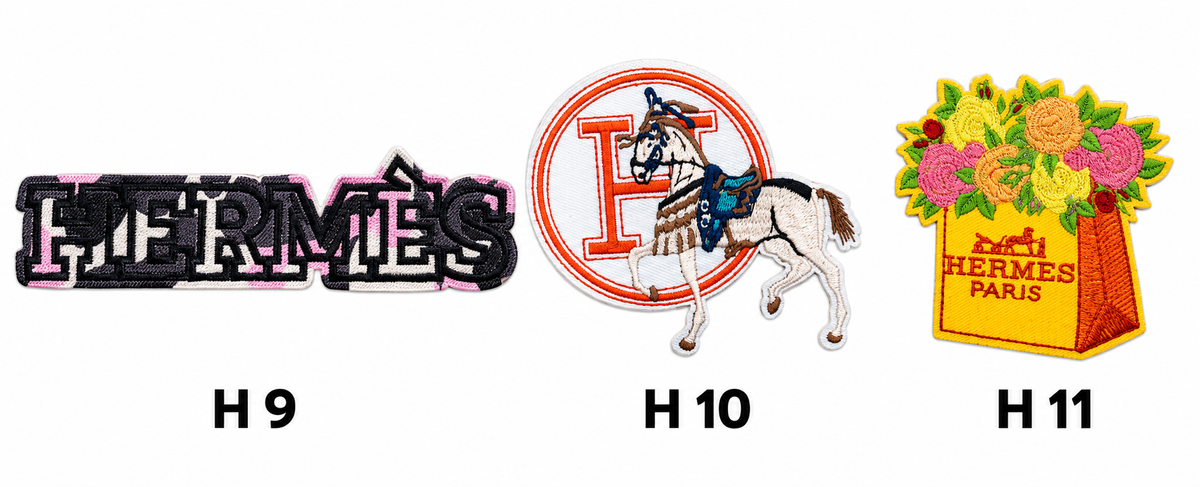 Small Designer-Inspired Embroidered Patch — H1