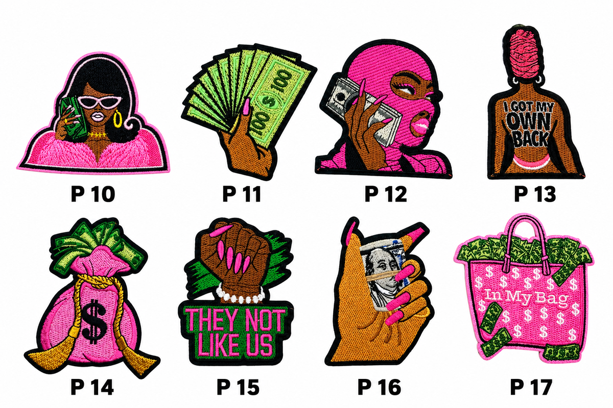 Small Personality Patches – P1 Series