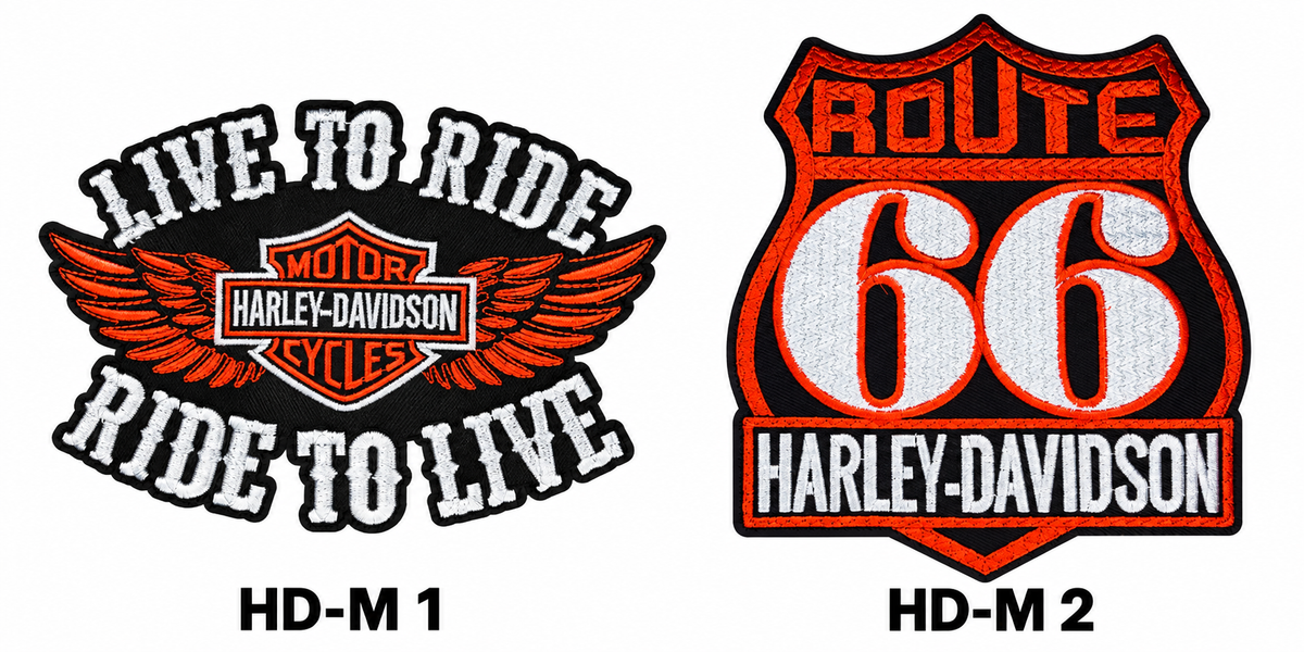 Medium Designer-Inspired Embroidered Patches – HD Series