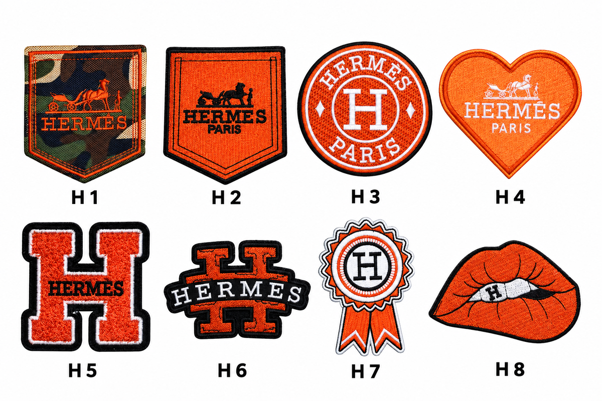 Small Designer-Inspired Embroidered Patch — H1