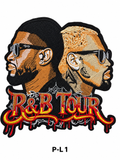 Large Inspired Embroidered Patches – R&B