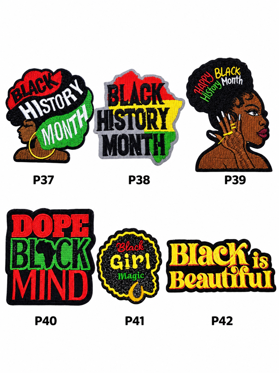 Small Personality Patches – P1 Series