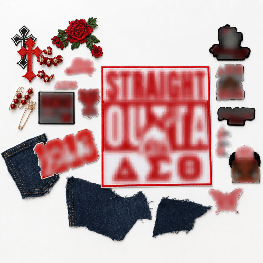 Red & White Sorority-Inspired Jacket Creator Bundle