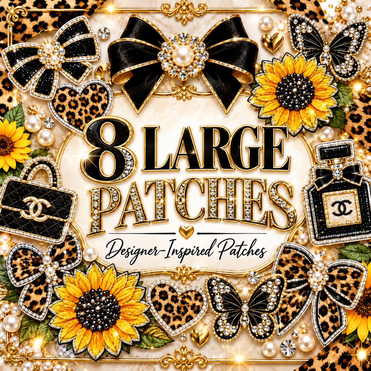 8 Large Patches